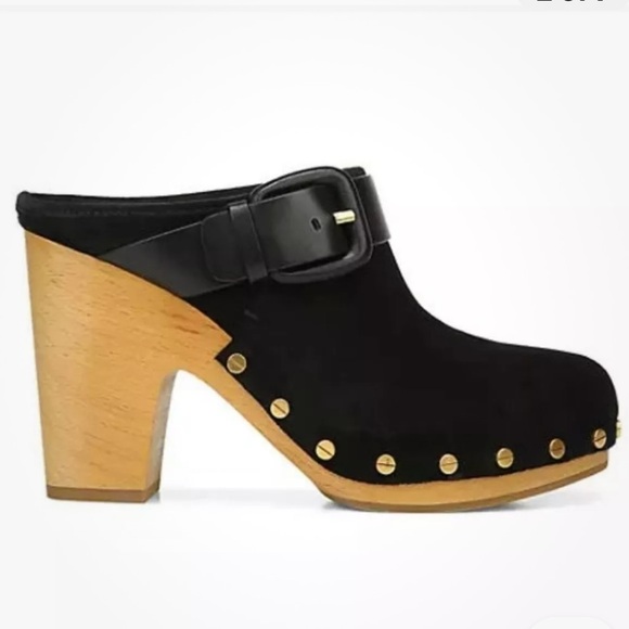NWOB Veronica Beard Dacey Womens Suede Slip On Clogs. MSRP $400. Size 10M - Picture 5 of 17